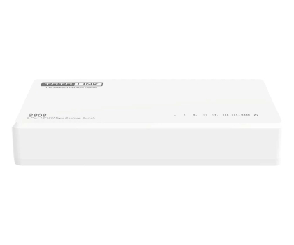Switch TOTOLINK Desktop S808-V5 Switch 8xRJ45 100 MB/s